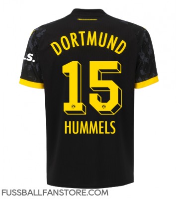 Borussia Dortmund Mats Hummels #15 Replik Auswärtstrikot 2023-24 Kurzarm